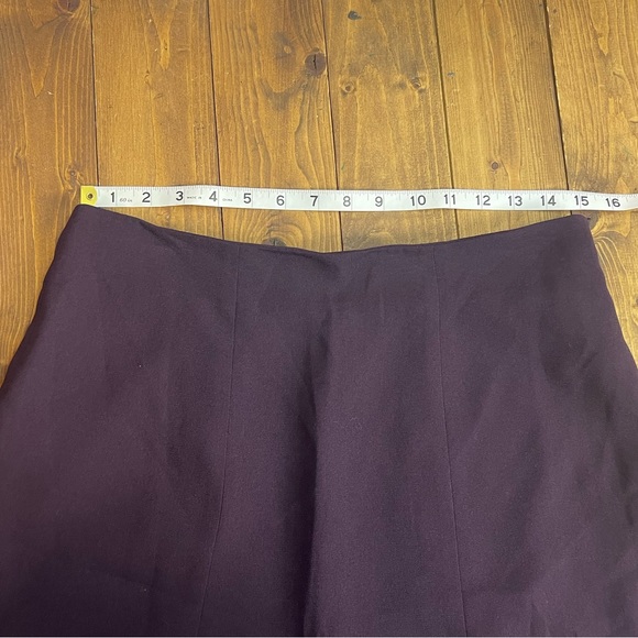 Kasper purple a-line skirt size 12 - Picture 5 of 6
